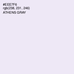 #EEE7F6 - Athens Gray Color Image